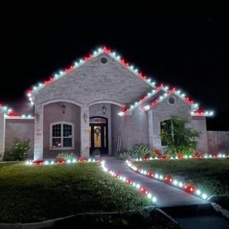 Christmas lights Forney